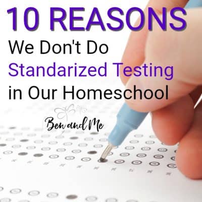 10 Reasons We Choose Not to Subject Ourselves to Torture (Homeschool Standardized Testing)