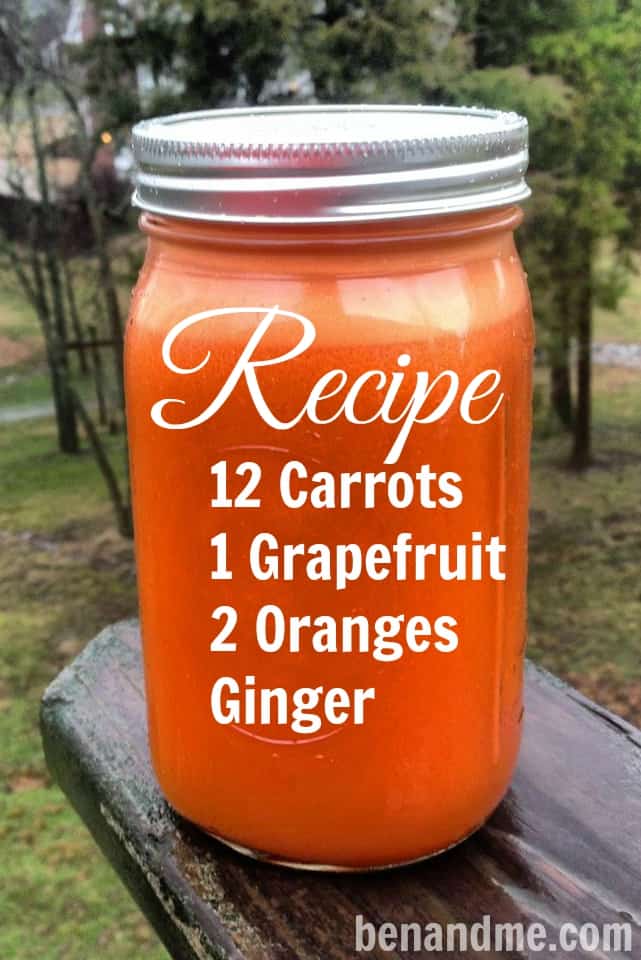 carrot juice recipe