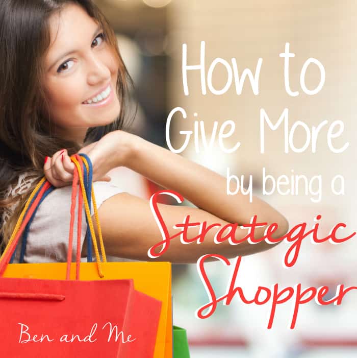How to Give More by Being a Strategic Shopper