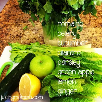 The Juice Fast (Day 6) Lemon-Cilantro Juice Recipe