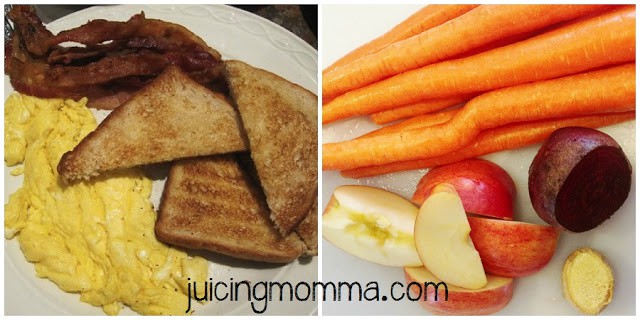 The Juice Fast (Day 7) I miss bacon!