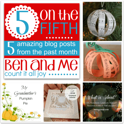5 on the Fifth — Favorite Blog Posts November 2014
