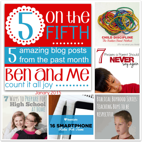 5 on the Fifth — Favorite Blog Posts January 2015