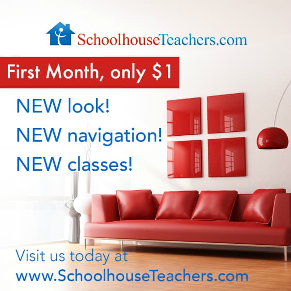 New and Improved: SchoolhouseTeachers.com