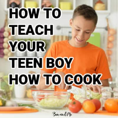 Teaching Teen Boys How to Cook