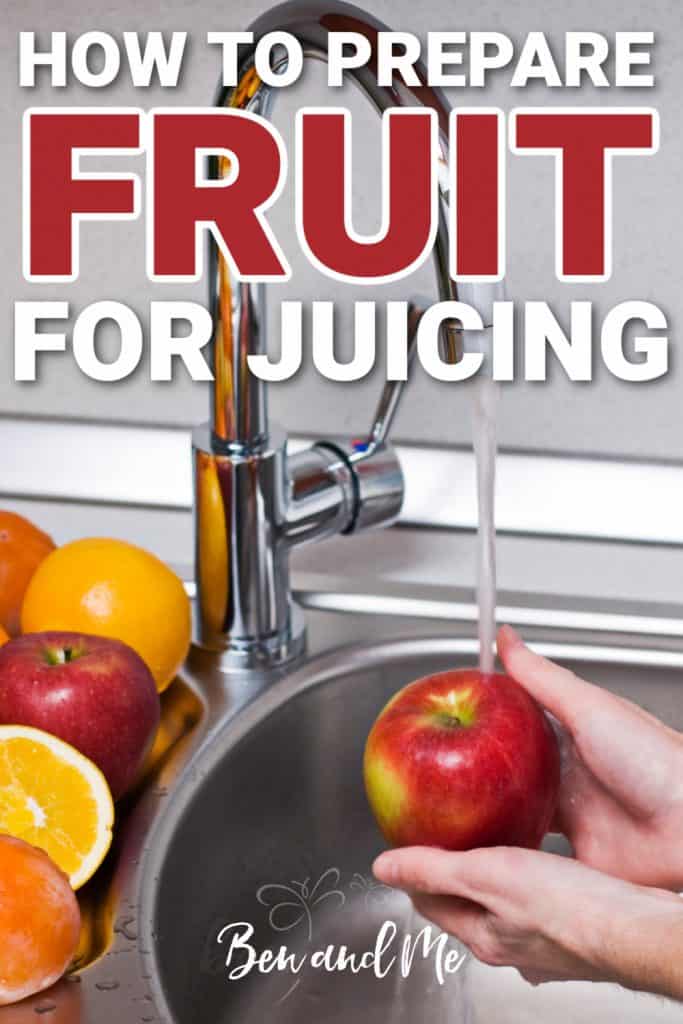 How to Prepare Fruits for Juicing + CherryApple Juice Recipe Ben and Me