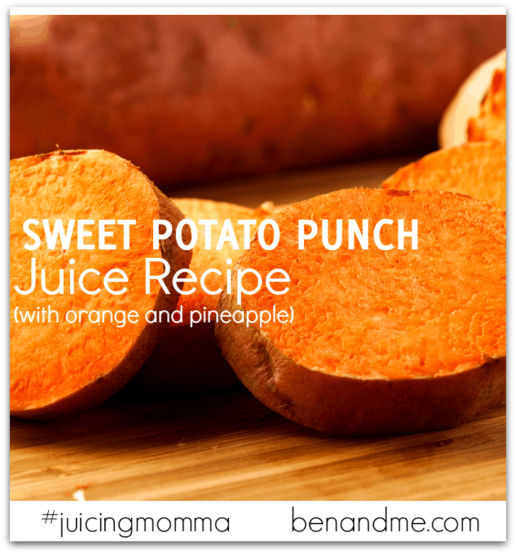 Sweet Potato Punch Juice Recipe