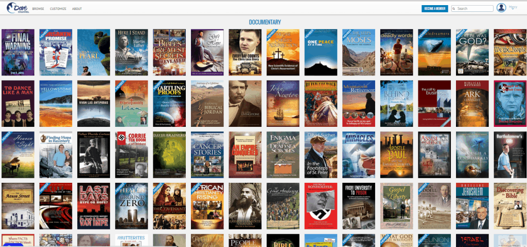 Dove Channel Documentaries