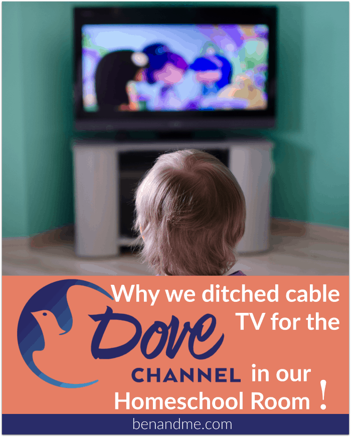 Why We Ditched Cable TV for the Dove Channel in Our Homeschool Room