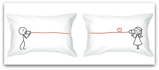 His and Hers Pillow Cases