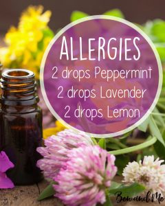 Allergy Essential Oil Blend for Your Diffuser
