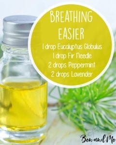 Breathing Easier Essential Oil Blend for Your Diffuser