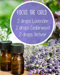 Focus the Child Essential Oil Blend for Your Diffuser