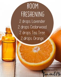 Room Freshening Essential Oil Blend for Your Diffuser