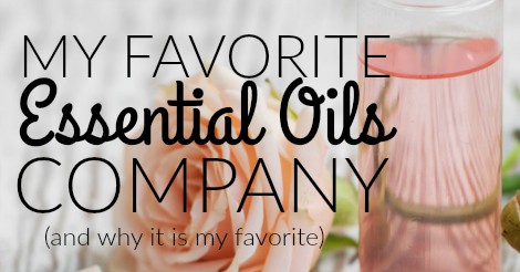 My favorite essential oils company facebook