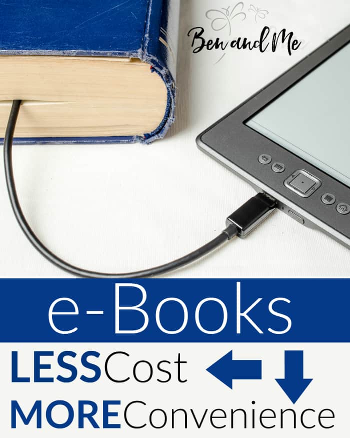 There are some great advantages to buying books and curriculum in electronic form, but the best reasons boil down to two things: money and convenience. 