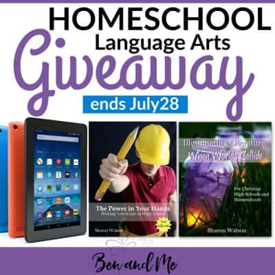 Homeschool Language Arts for High School (with Fire tablet giveaway)