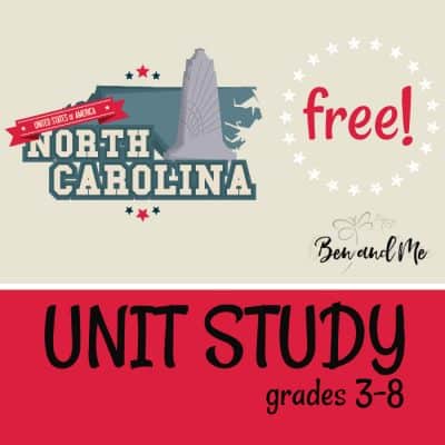 Free! North Carolina Unit Study