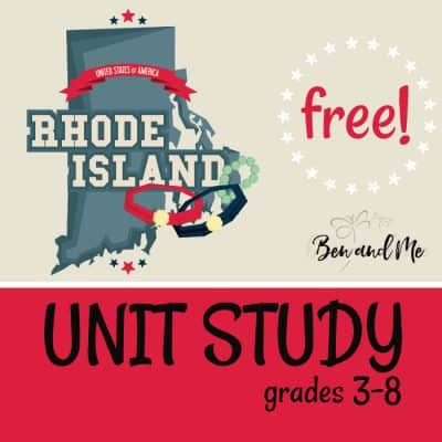 Free! Rhode Island Unit Study
