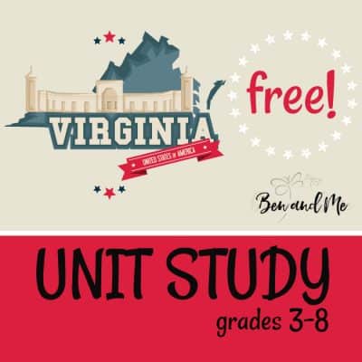 Free! Virginia Unit Study
