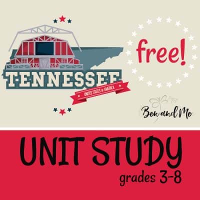 Free! Tennessee Unit Study