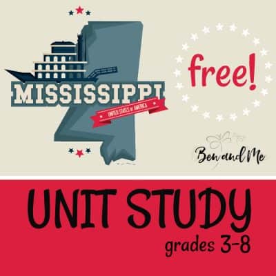 Free! Mississippi Unit Study