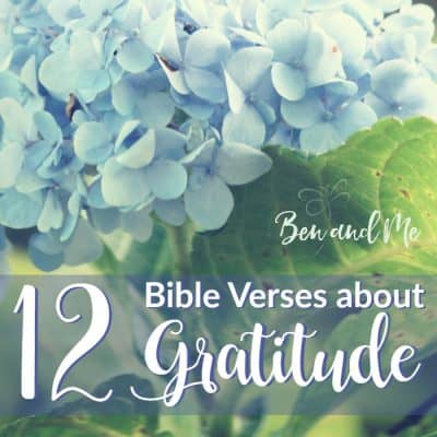 12 Bible Verses about Gratitude (and your Free Printable Grateful Journal 2017)