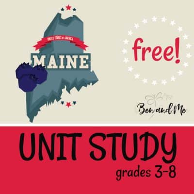 Free! Maine Unit Study