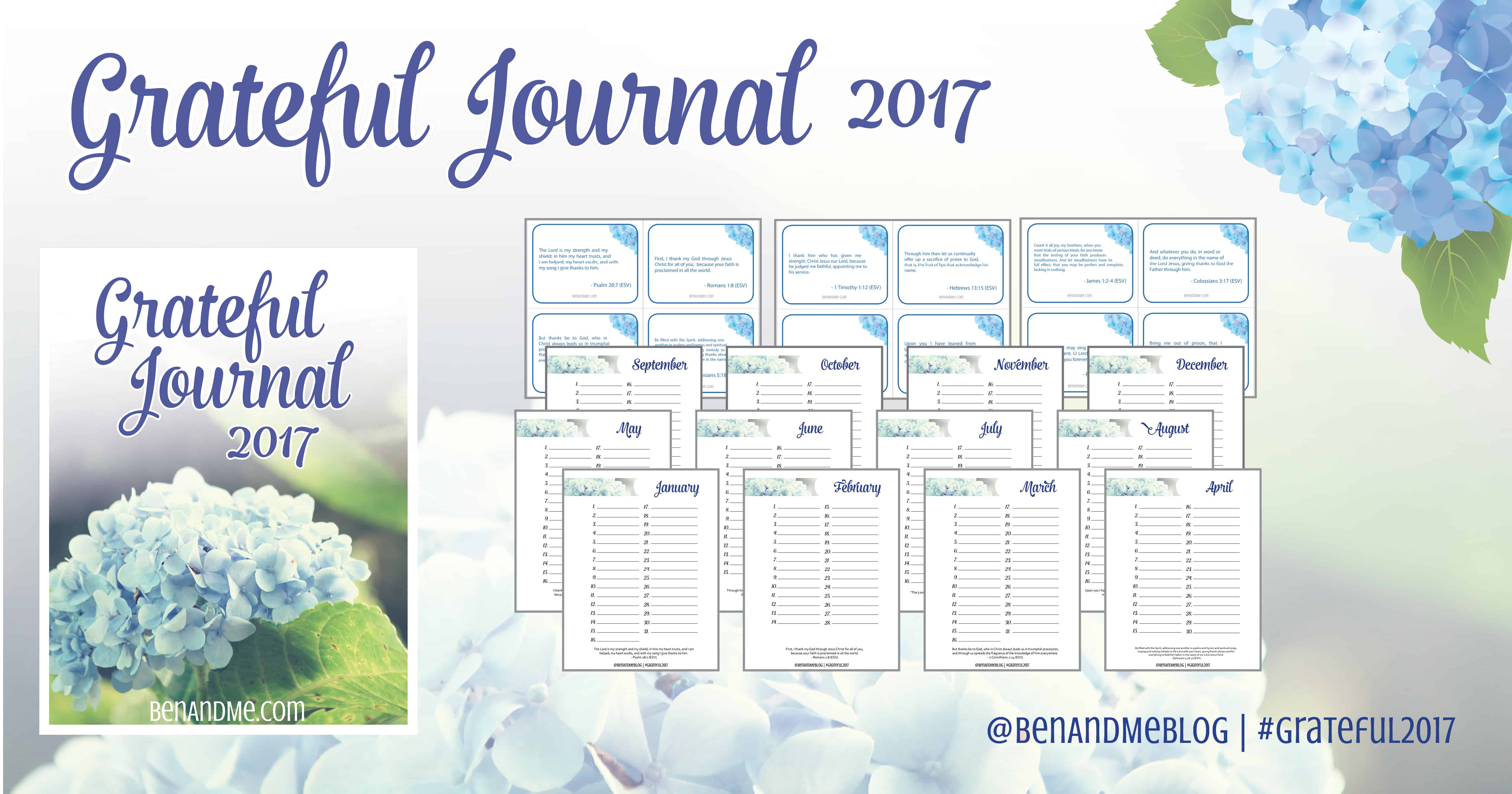 Grateful Journal 2017