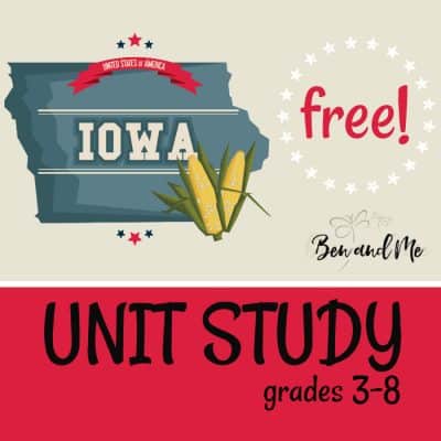 Free! Iowa Unit Study