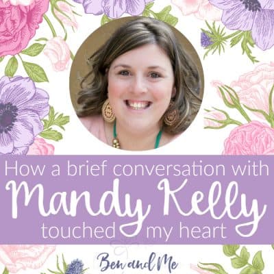 How a Brief Conversation with Mandy Kelly Touched My Heart