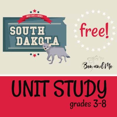 Free! South Dakota Unit Study
