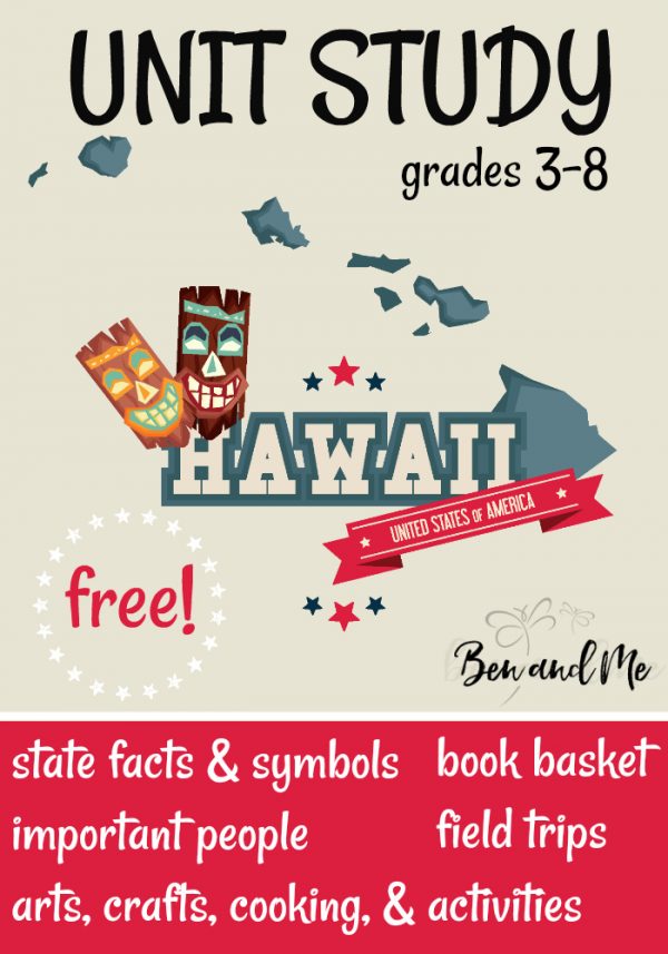Free Hawaii Unit Study for Grades 3-8
