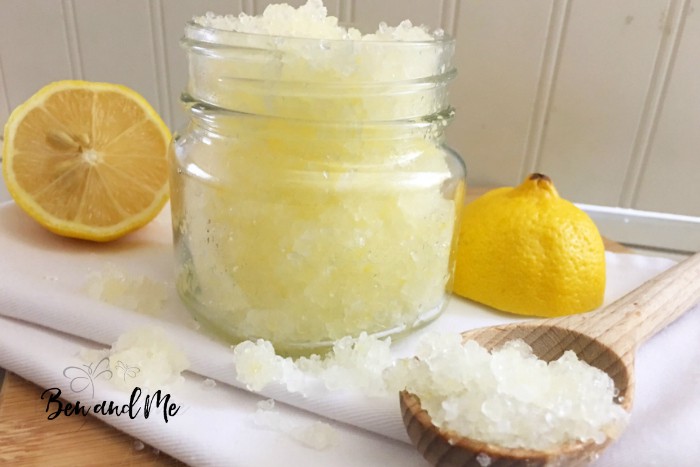 Whether you are just getting started with essential oils or are a seasoned veteran, I think after trying sugar scrubs you'll agree with me that this is one of the simplest DIY recipes ever. I love making them with all different scents, but one of my favorites is this DIY lemon sugar scrub. #essentialoils #aromatherapy #lemonessentialoil #DIYsugarscrub #lemonsugarscrub