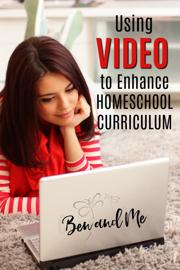 Video is an awesome way to enhance your homeschool curriculum. Come learn why we find it so valuable in ours! #homeschool #homeschooling #homeschoolcurriculum #hsmoms #hsmommas #homeed #homeeducation