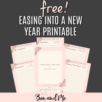 Easing Into a New Year – Free Printable