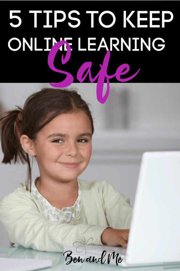 Although online learning isn’t quite new for the modern homeschooling family, we still are not exempt from the dangers of outsourcing our children’s education with a virtual course. These tips and suggestions can and should be taken into consideration by anyone who plans to use the virtual classroom as a means of learning for their child. #homeschool #onlinelearning #onlinesafety