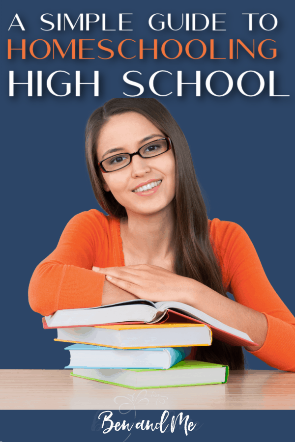 Use these tips as a guide to homeschooling high school. This isn’t an exhaustive list; however, it’s enough to get (and keep) you started on a comfortable track! #homeschool #homeschoolinghighschool #publicschooltohomeschool #homeschooltips 