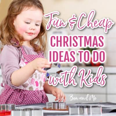 Fun Cheap Christmas Ideas to do with Kids