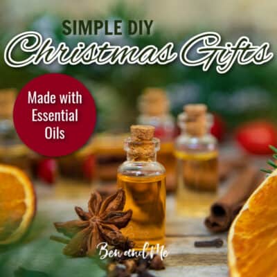 Simple DIY Christmas Gifts Made with Essential Oils